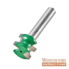 Image of Trend C068X8MMTC CraftPro Staff Bead Router Cutter 2.8mm Radius x 12.7mm Cut x 8