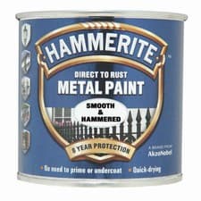 Image of Hammerite Direct To Rust Metal Paint - All Colours- All Sizes - Smooth Hammered
