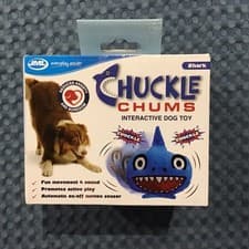 Image of JML Chuckle Chums Shark Dog Toy