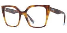 Image of New Fendi Eyeglasses frames FE50002I 053 Brown Tortoise Eyeglasses