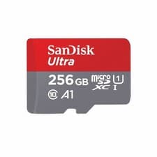 Image of SanDisk Ultra 256GB Class 10 MicroSDXC Memory Card - SDSQUAR-256G-GN6MA
