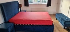 Image of Double Waterproof Mattress Protector | NHS Style Wipe Clean | Custom Depth