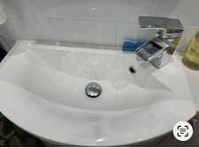 Image of Belmont Slimline Semi Recessed Bathroom Basin New still in box - bought £395