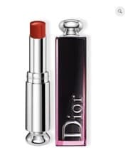 Image of Dior Red Lipstick Addict Lacquer Stick 740 Club Red Lip Stick Hydrating
