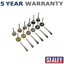 Image of Sealey Rotary Tool Brush Set 18pc RTA18WB