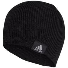 Image of Adidas Performance Beanie Hat Sports Winter Outdoors Gym Woolie Hat Black