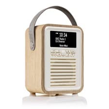 Image of View Quest Retro Mini DAB+ & FM Radio with Bluetooth & Alarm