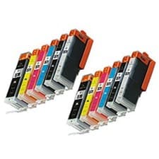 Image of 12 Ink Cartridge For Canon Pixma PGI570 CLI-571 MG7750 MG7751 MG7752 MG7753 Grey