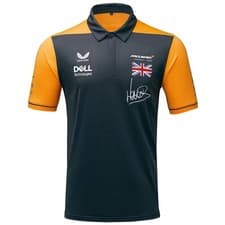 Image of Mclaren F1 Team Officially Licensed Lando Norris Drivers Polo Tee Shirt