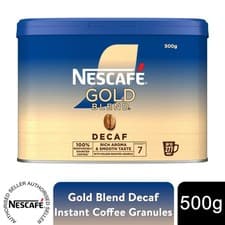 Image of Nescafe Gold Blend Decaff Instant Coffee Granules 500g