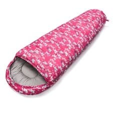 Image of SLEEPING BAG with Backpack Mummy Camping Kids Children Outdoor Garden Warm YMER