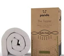 Image of Panda Memory Foam (Hydro-Foam) Bamboo Mattress Topper DOUBLE...