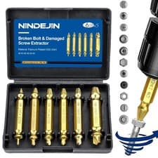 Image of 6 Pack Damaged Screw Extractor Remover for Stripped Head Screws Nuts Bolts UK.
