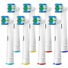 Image of 4 Pack Replacements Heads for Oral B Electric Toothbrush - UK Seller