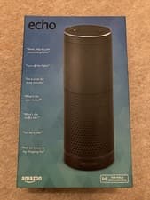 Image of BRAND NEW SEALED Amazon Echo (Original 1st Generation) Smart Assistant - Black