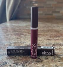 Image of Aveda Feed My Lips Pure Nourish-Mint Lipgloss #07 Maqui Berry - NIB