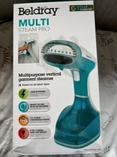 Image of Beldray Handheld Garment Steamer 1200 W Turquoise & White £15.5