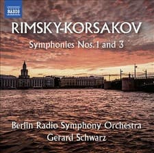 Image of NIKOLAI RIMSKY KORSAKOV - SYMPHONIES NOS. 1 & 3 / NEW Audio CD