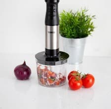 Image of Tower 3-in-1 Hand Blender BPA Free Dual Speed With One Touch Control
