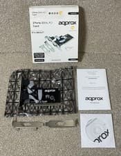 Image of Approx 2 Port Serial PCI Card RS232 DB9 w/ Brackets Cable & CD Adapter