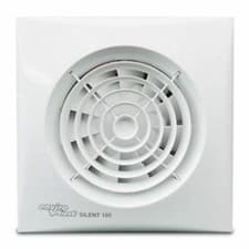 Image of EnviroVent Silent 100 Ultra Quiet WC & Bathroom Extractor Fan With Timer SIL100T