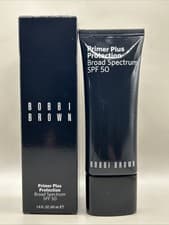 Image of Bobbi Brown Primer Plus Protection Broad Spectrum SPF 50 1.4oz/40ml NEW