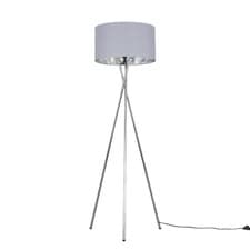 Image of Floor Lamp Tripod Standard Light Large Lampshade Reading Light For Living Room