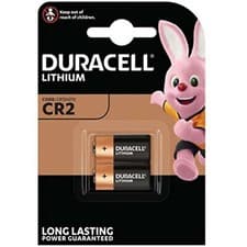 Image of 2 x CR2 DURACELL 3V LITHIUM Ultra Photo Batteries DLCR2 CR15270 EL1CR2, CR2L
