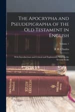 Image of Charles - Apocrypha and Pseudepigrapha of the Old Testament in English - X555z
