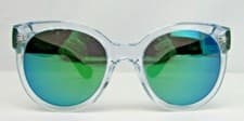 Image of Sunglasses Havaianas NORONHA/M Crystal Green Frame Green Mirror Lens Size Medium