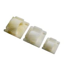 Image of Cable Clips Self Adhesive - Natural - 7.5mm - Pack of 2 - WOT-NOTS PWN606