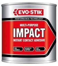 Image of EVO-STIK IMPACT CONTACT ADHESIVE FAST DRYING HIGH STRENGTH 250ml/ 500ml