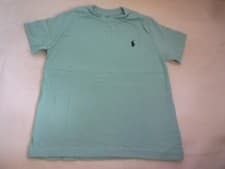 Image of Polo Ralph Lauren Boys T Shirt Top Light Turquoise Kid's Age 6 NEW RL size 7