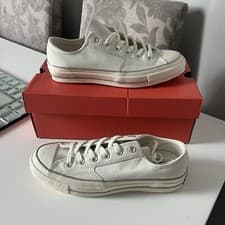 Image of Converse Chuck 70 Ox Egret Beige Trainers Men’s Women’s Size 7