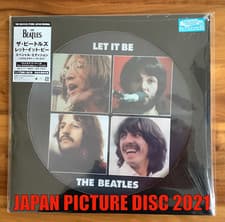 Image of RARE 2021 LET IT BE JAPAN PICTURE DISC VINYL WITH INSERT! THE BEATLES / revolver