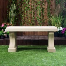Image of Sandstone Garden Bench Seat