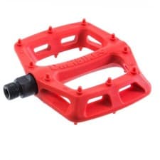 Image of DMR - V6 Plastic Pedal - Cro-Mo Axle - Red