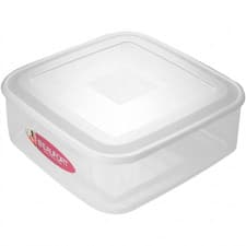 Image of 7L Food Storage Box Plastic Container With Lid Airtight Clear Organiser Square L