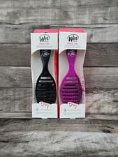 Image of 2 Wet Brush Speed Dry Vented Design & Ultra Soft HeatFlex Bristles New