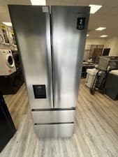 Image of Hisense RF749N4SWSE 367L / 212L French Door Fridge-Freezer - Stainless Steel