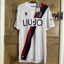 Image of Macron Bologna FC 2019-2020 Away Shirt Serie A BNWT - Size XL (closer to Medium)