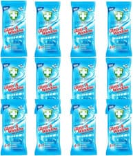Image of Green Shield Glass and Window Surface Wipes 12 Packs of 70 = 840 Wipes