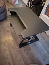 Image of Ergotron WorkFit-TL Sit Stand Desk Converter – Height Adjustable – Unused