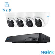 Image of Reolink 12MP (4K+) UHD NVR Poe AI 8 X Channel / 4 X Dome Camera Kit with 2TB HDD