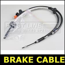 Image of Brake Cable Left Right Fits RENAULT GRAND SCENIC OPT1/2 I 1.5 1.6 1.9 2.0 8D23