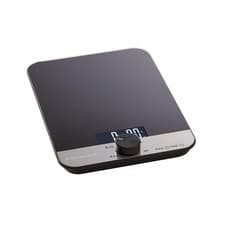 Image of KitchenAid Digital Glass Top Kitchen Scale, 5000g Dry / One Size, Black