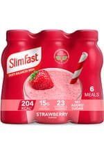 Image of SlimFast Ready To Drink Shake Meal Replacement Shakes for Weight Loss 6 x 325 ml