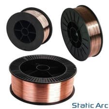 Image of MILD STEEL MIG WELDING WIRE REEL A18 ER70S-6 SPOOL ROLL 0.6/0.8/1/1.2mm 1/5/15kg