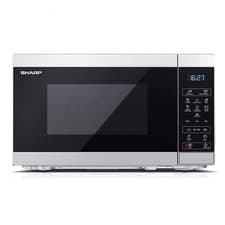 Image of Sharp YC-MS02U-S Silver 800W 20L Capacity Microwave with 11 Power Levels