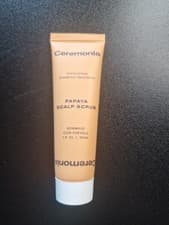 Image of Ceremonia Papaya Scalp Scrub Exfoliating Shampoo Treatment 30ml